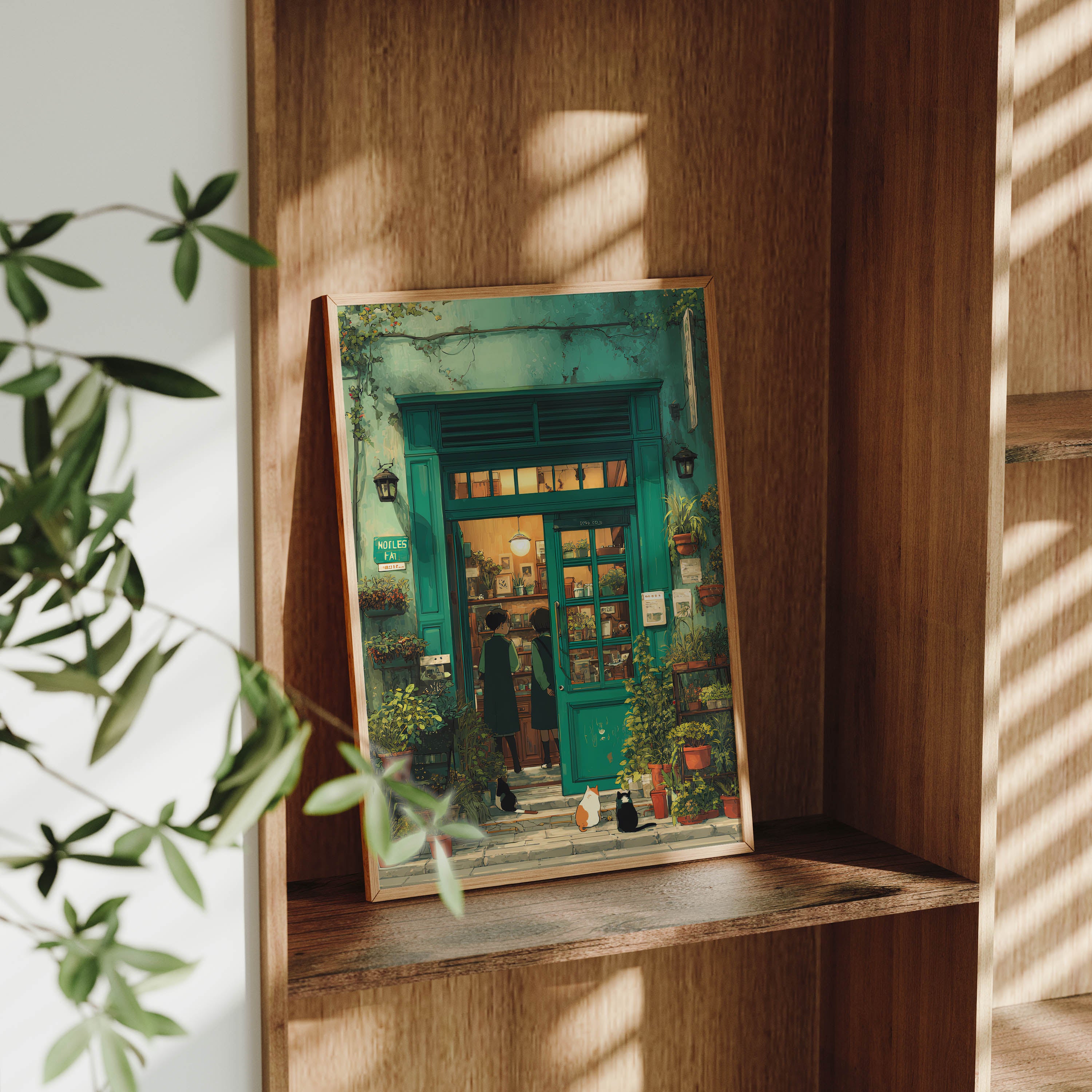 Charming Bookstore Art-thumbmail-4