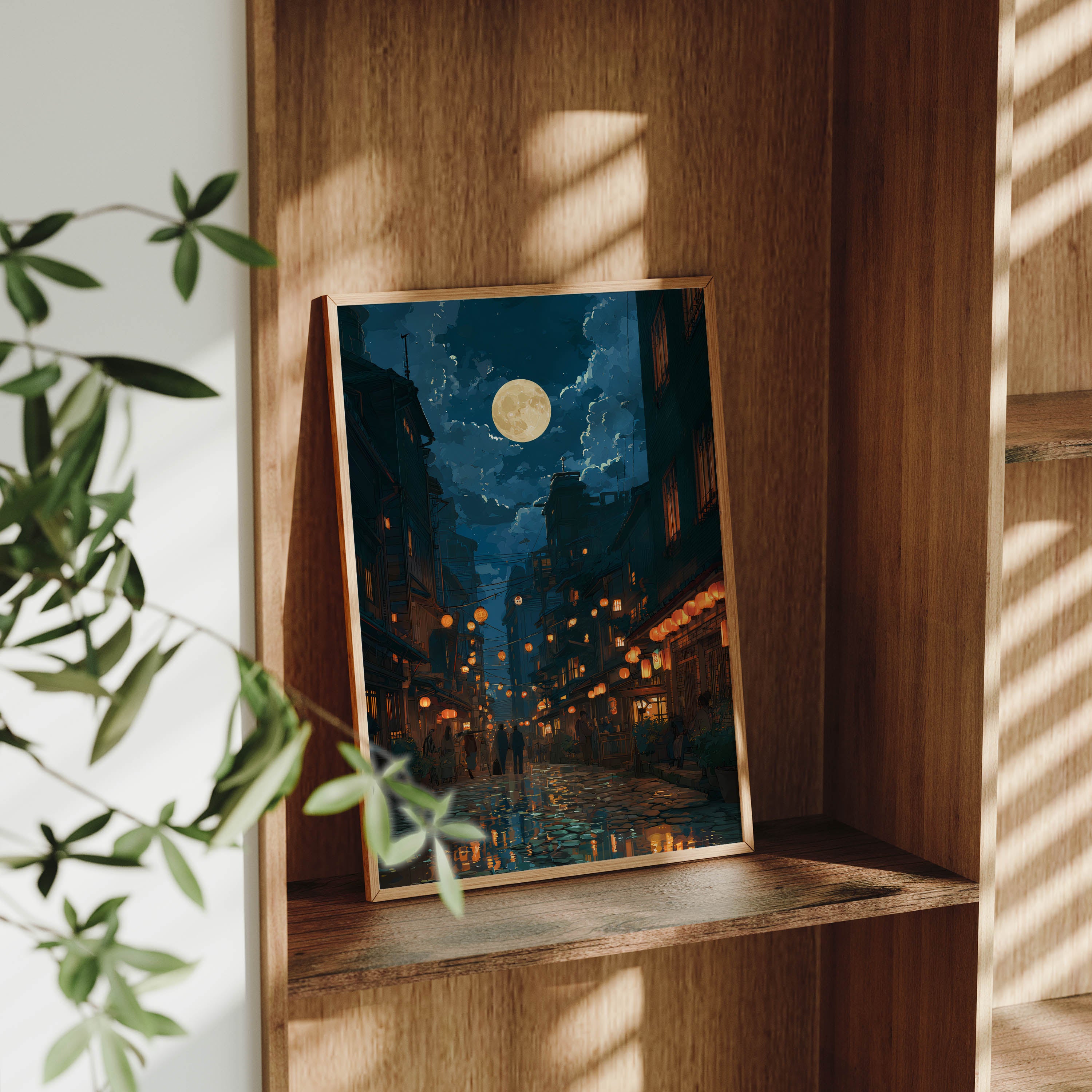 Moonlit Lantern Alley Art-thumbmail-3