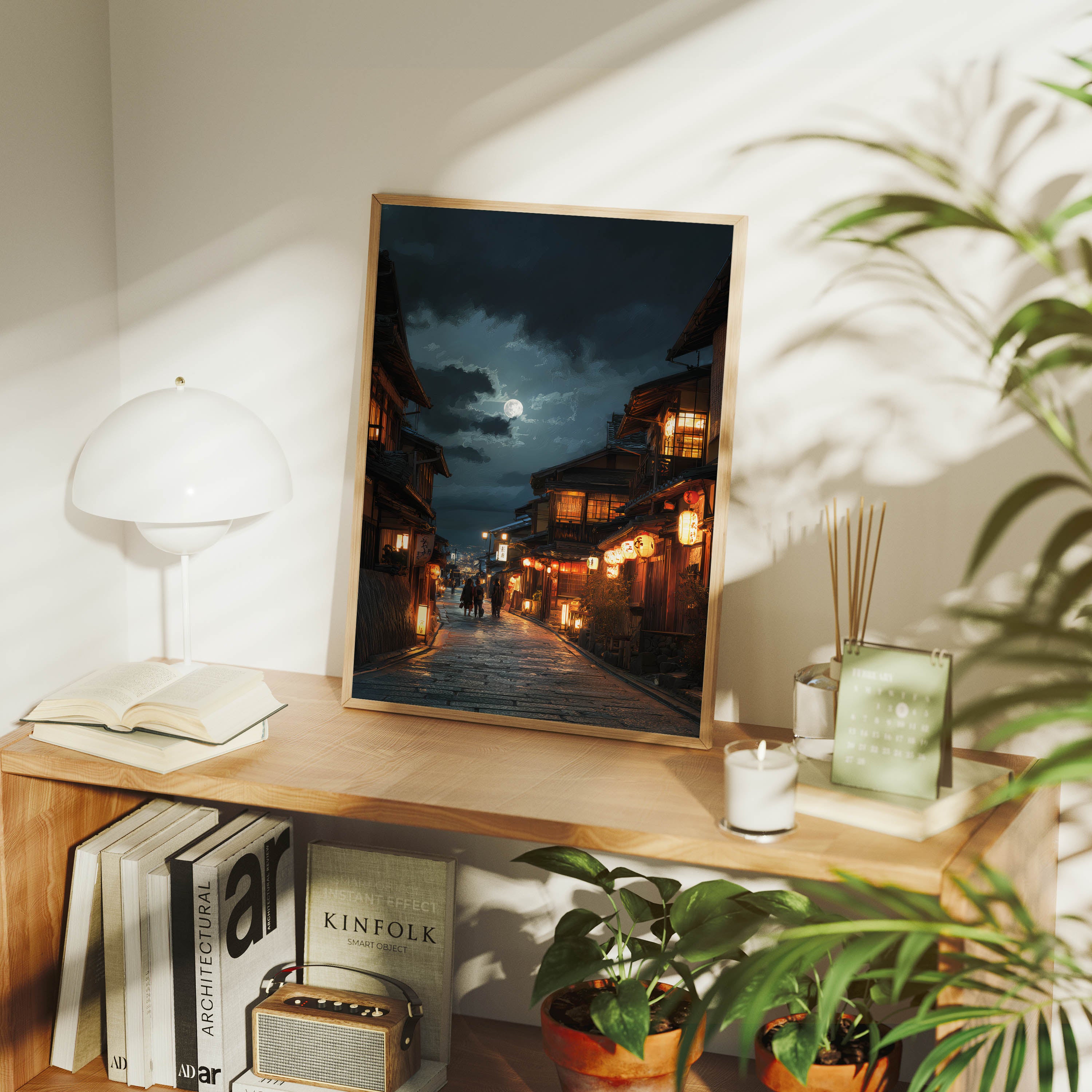 Japanese Village Lantern Art-thumbmail-4