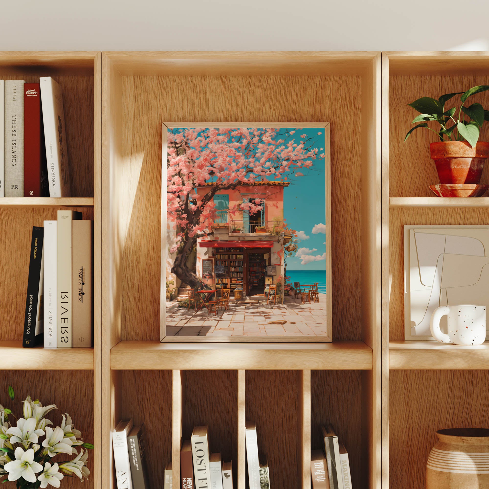 Cherry Blossom Bookstore Art-thumbmail-5