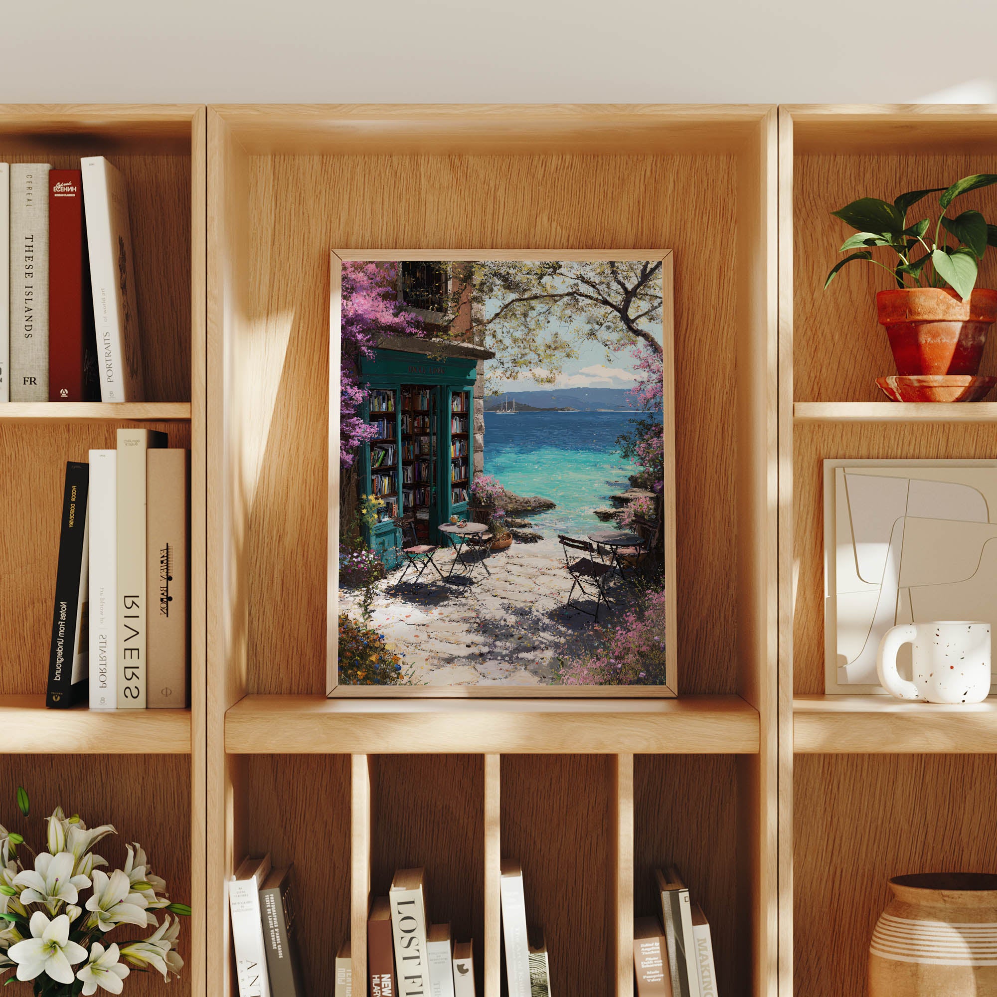 Coastal Bookstore Cafe Art-thumbmail-5