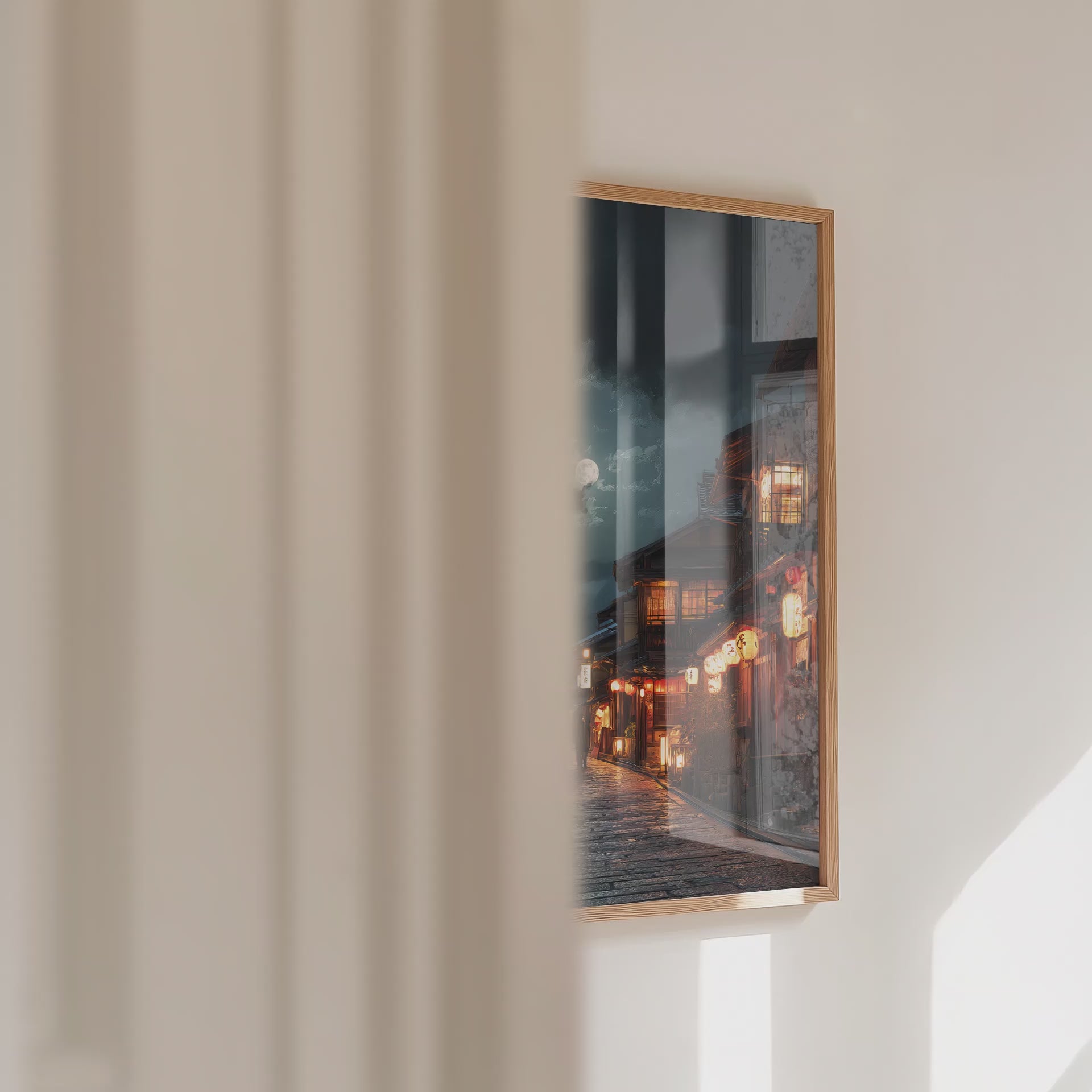 Japanese Village Lantern Art-thumbmail-2