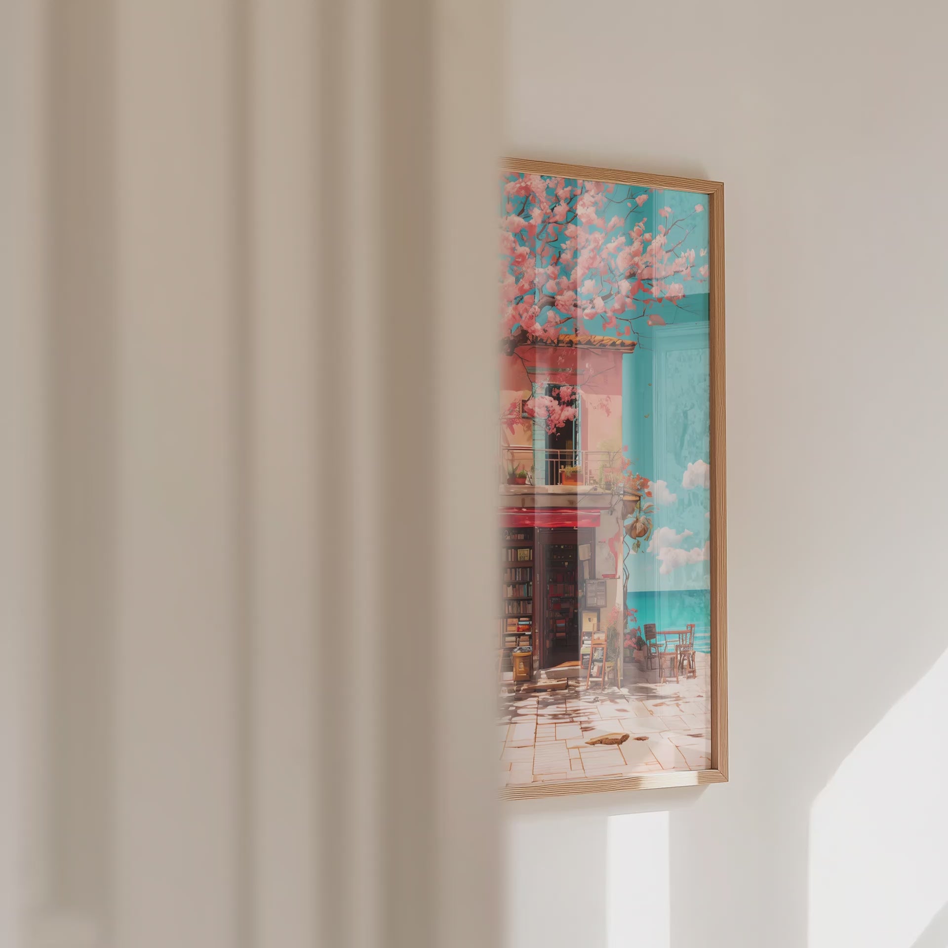 Cherry Blossom Bookstore Art-thumbmail-2