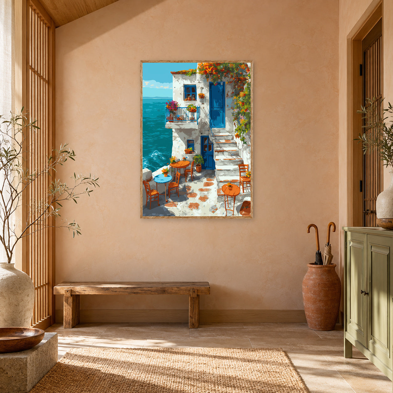 PINTURA 70 poster room mockup 4
