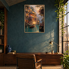 PINTURA 70 poster room mockup 2
