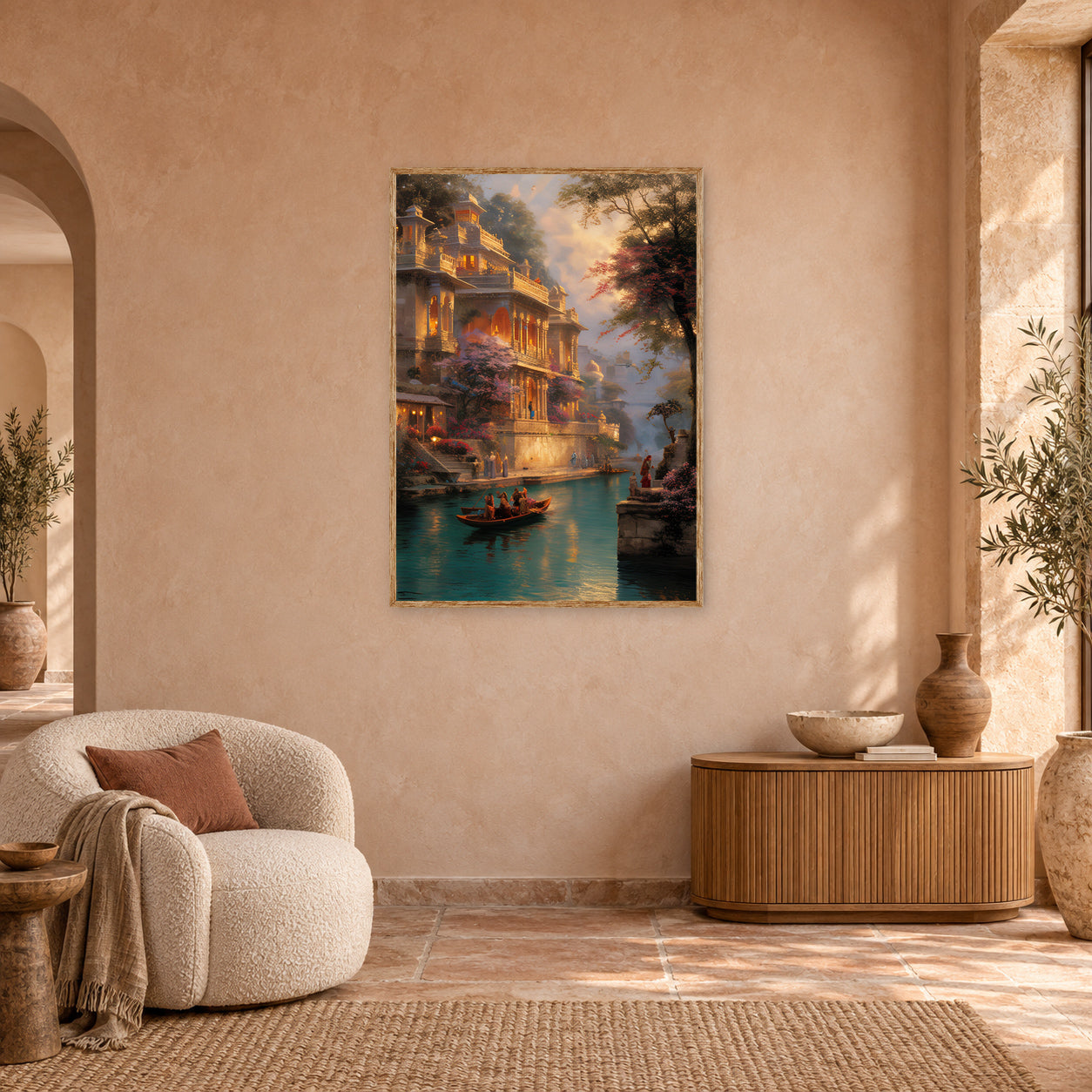 PINTURA 70 poster room mockup 4