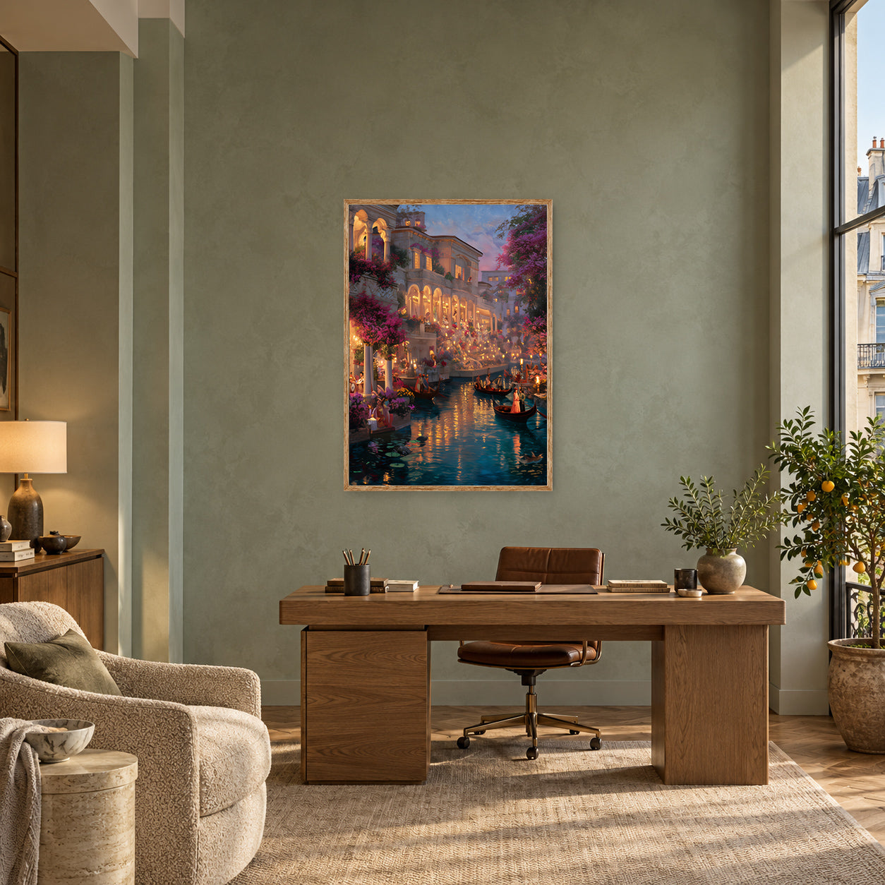 PINTURA 70 poster room mockup 3