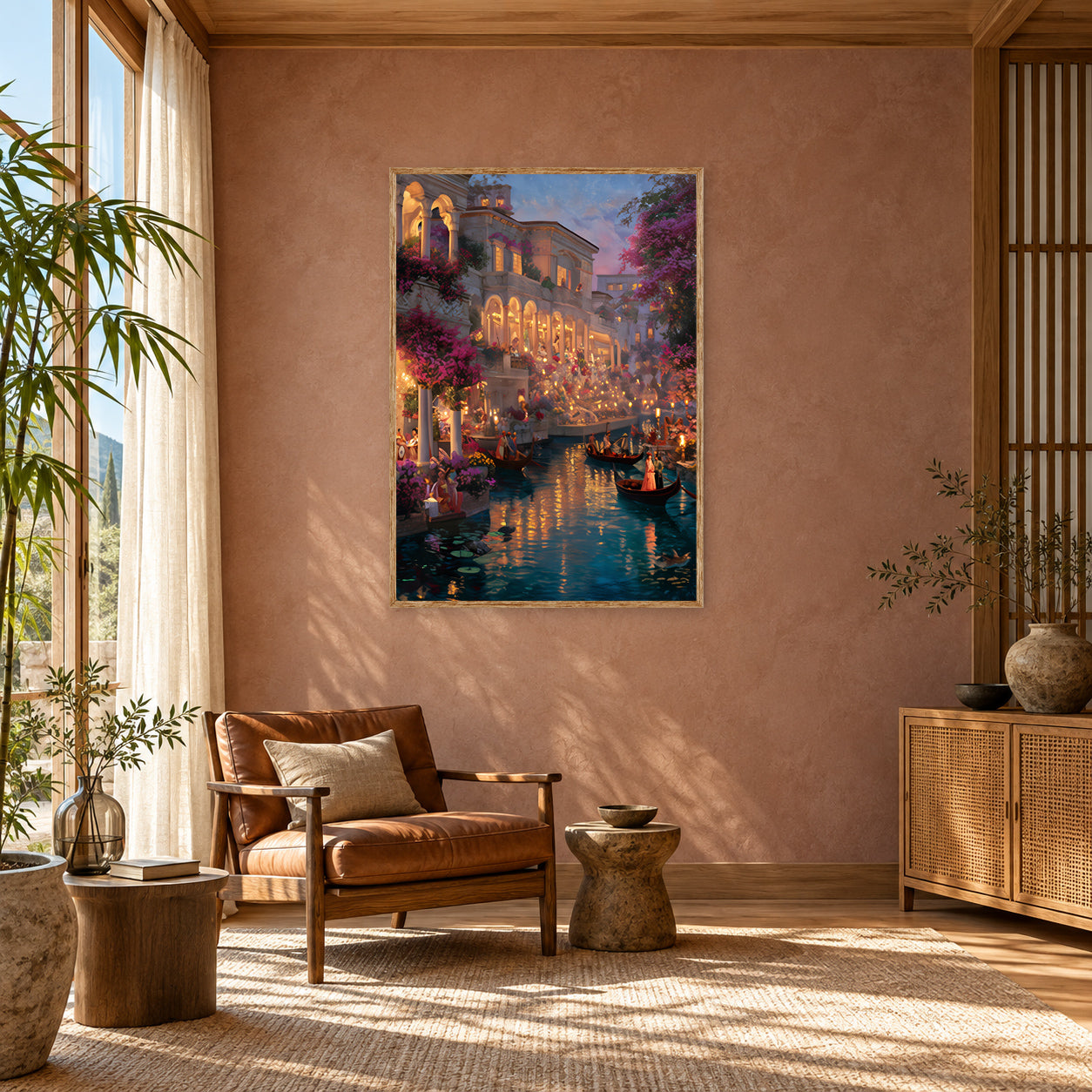 PINTURA 70 poster room mockup 4