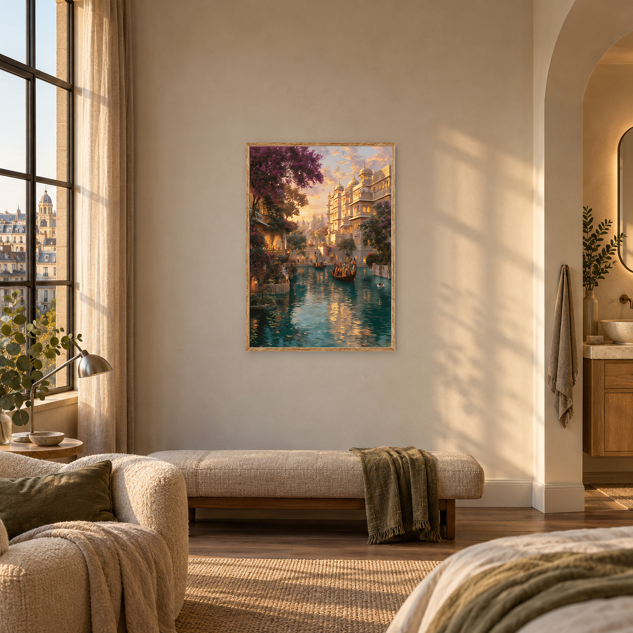 PINTURA 70 poster room mockup 3