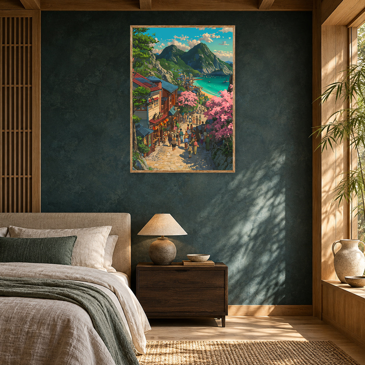 PINTURA 70 poster room mockup 2