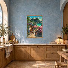 PINTURA 70 poster room mockup 3