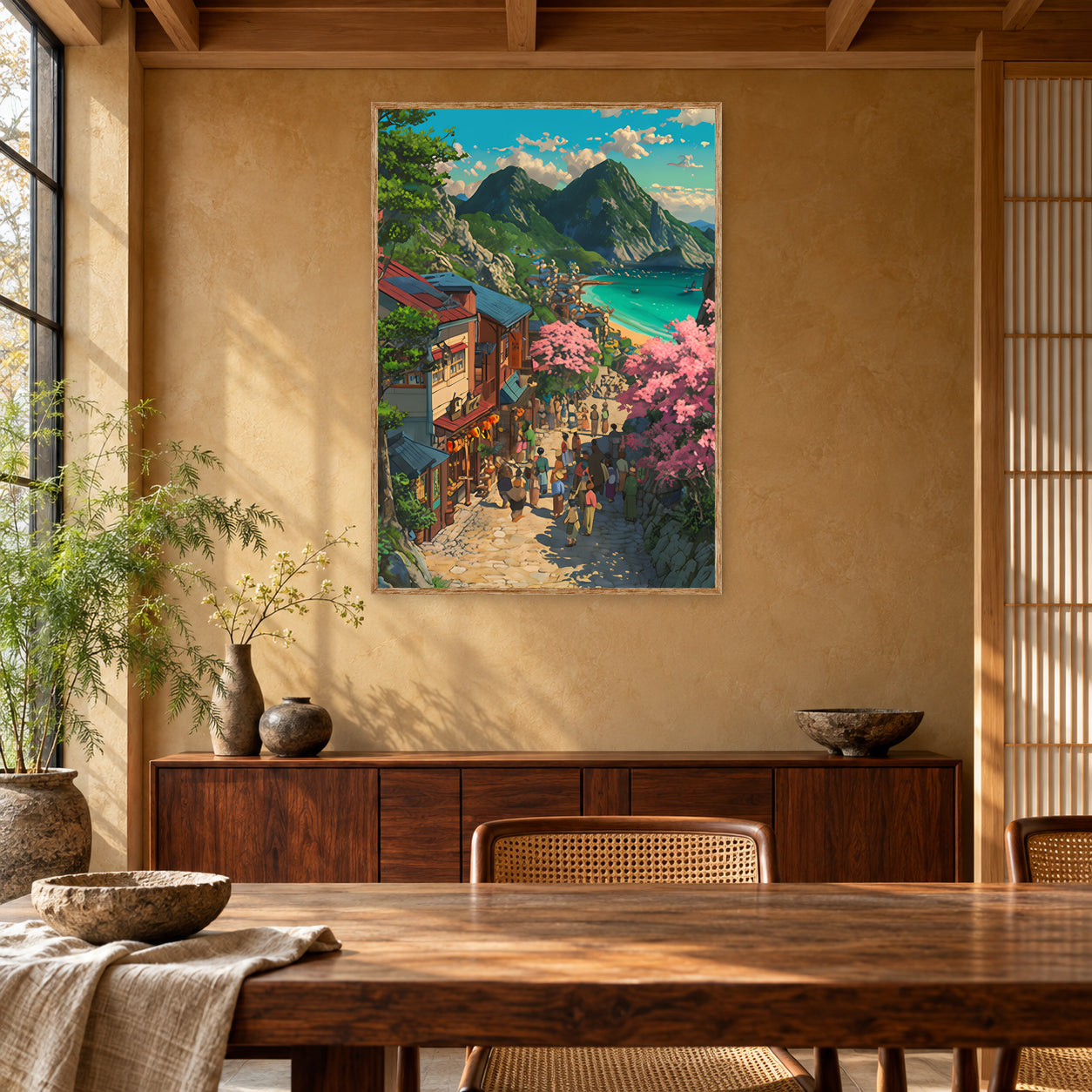 PINTURA 70 poster room mockup 5