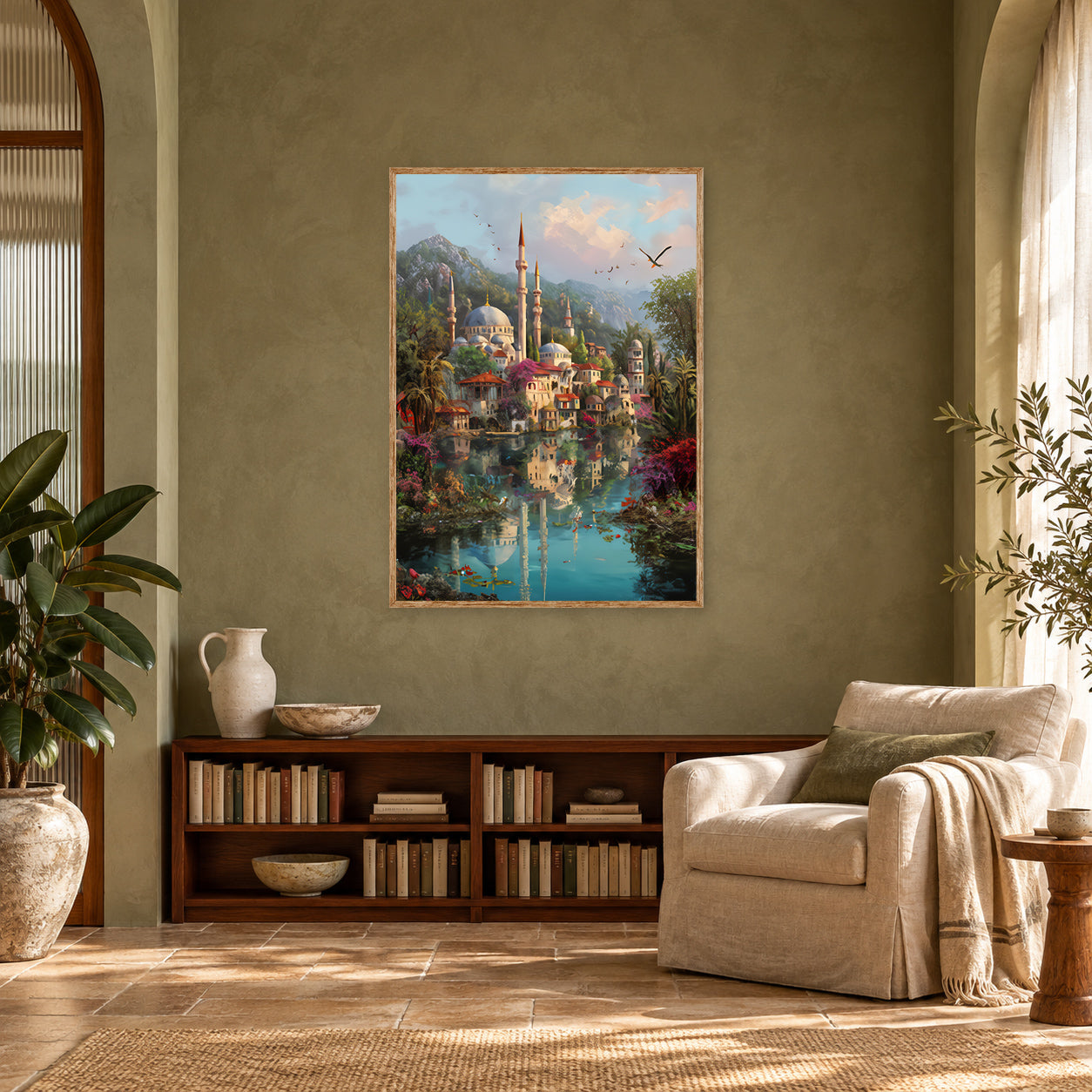 PINTURA 70 poster room mockup 4