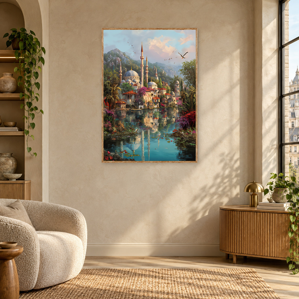 PINTURA 70 poster room mockup 5