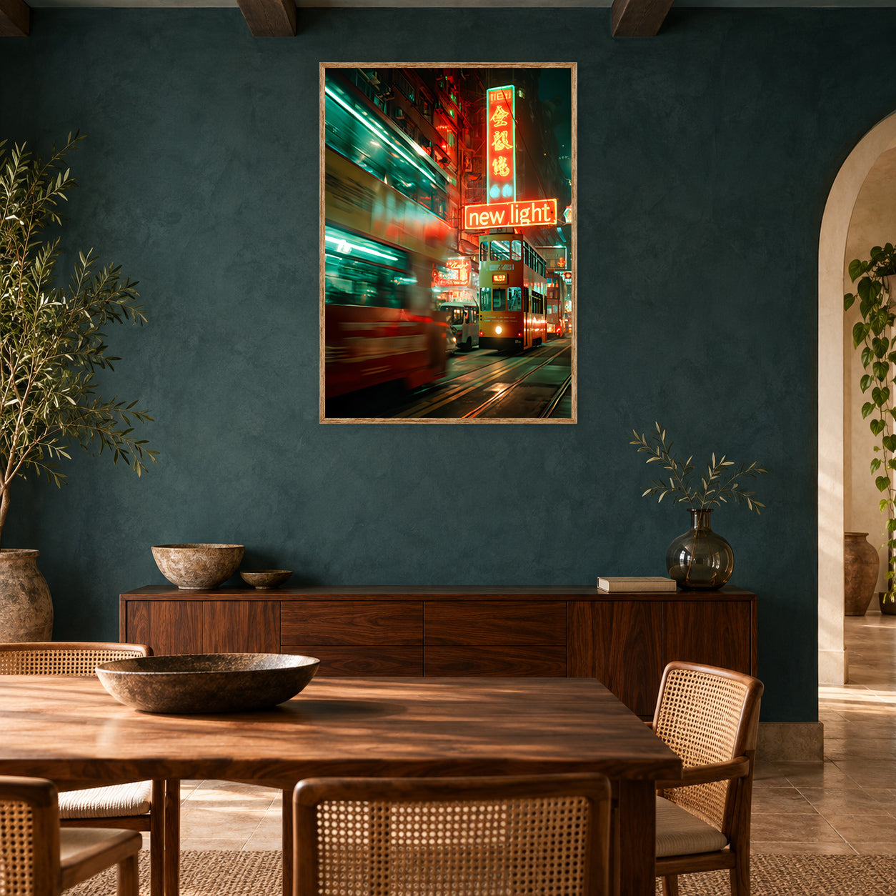 PINTURA 70 poster room mockup 2