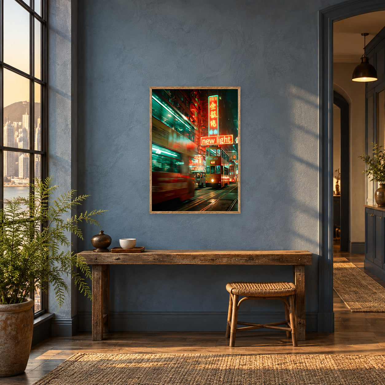 PINTURA 70 poster room mockup 3