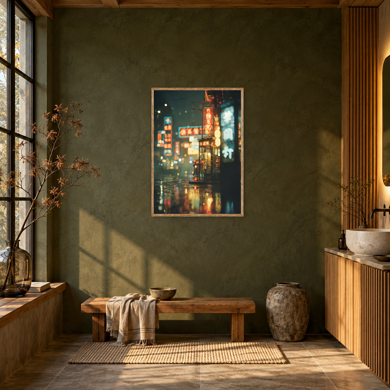PINTURA 70 poster room mockup 3