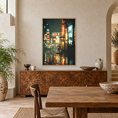PINTURA 70 poster room mockup 4