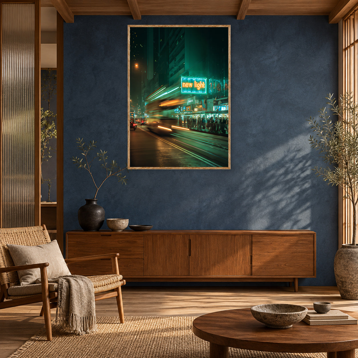 PINTURA 70 poster room mockup 2