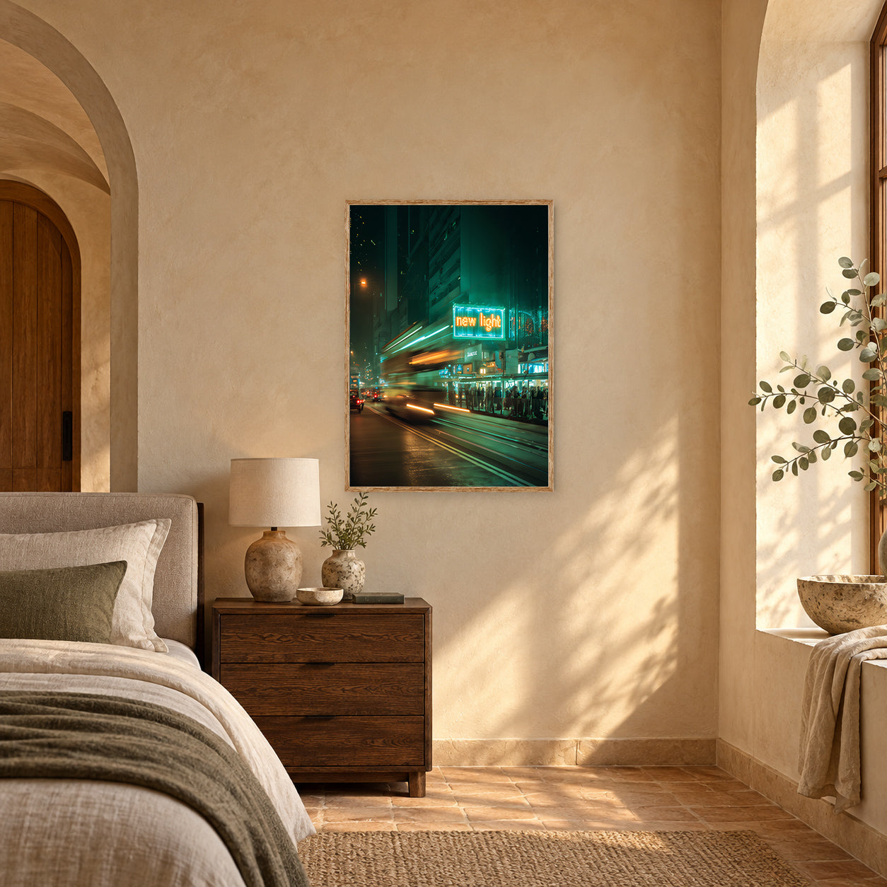 PINTURA 70 poster room mockup 3
