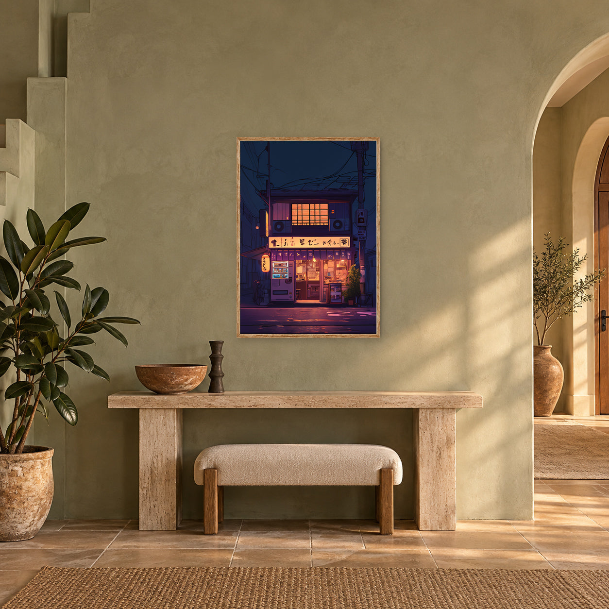 PINTURA 70 poster room mockup 3