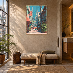 PINTURA 70 poster room mockup 2