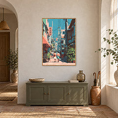 PINTURA 70 poster room mockup 4