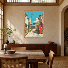 PINTURA 70 poster room mockup 4
