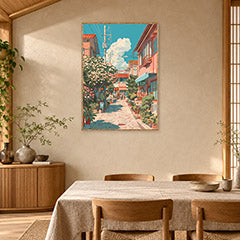 PINTURA 70 poster room mockup 5