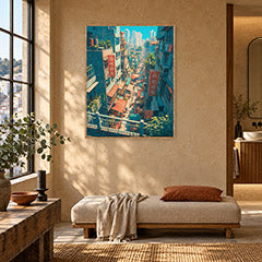 PEINTURE 70 poster room mockup 5