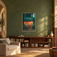 PINTURA 70 poster room mockup 3