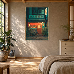 PINTURA 70 poster room mockup 5