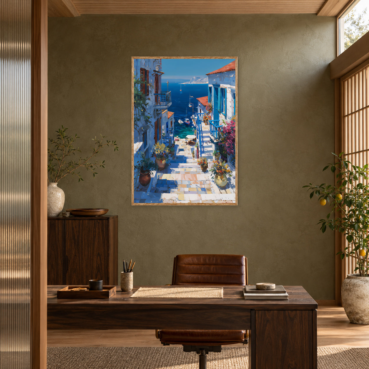 PINTURA 70 poster room mockup 4