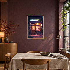 PEINTURE 70 poster room mockup 3