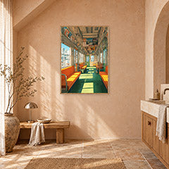 PINTURA 70 poster room mockup 4