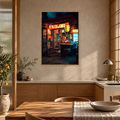 PEINTURE 70 poster room mockup 5