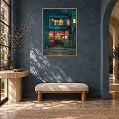 PINTURA 70 poster room mockup 2