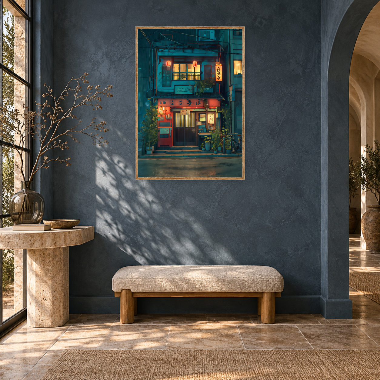 PINTURA 70 poster room mockup 2