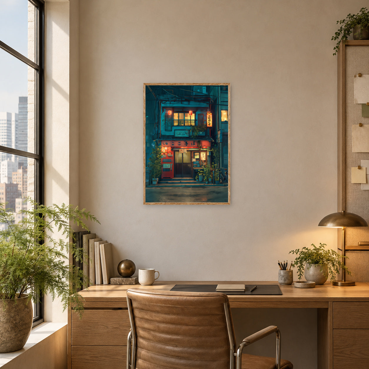 PINTURA 70 poster room mockup 3