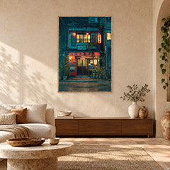 PINTURA 70 poster room mockup 5