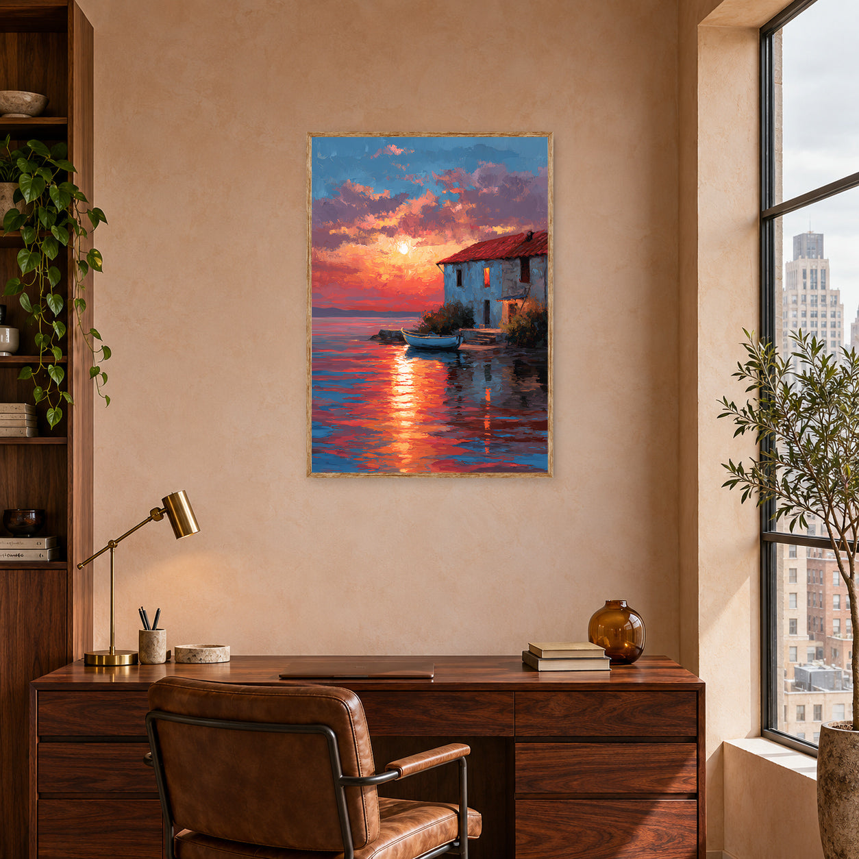 PINTURA 70 poster room mockup 4
