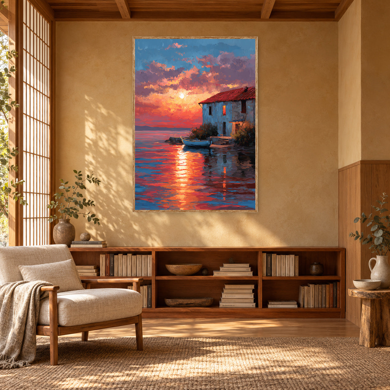 PINTURA 70 poster room mockup 5