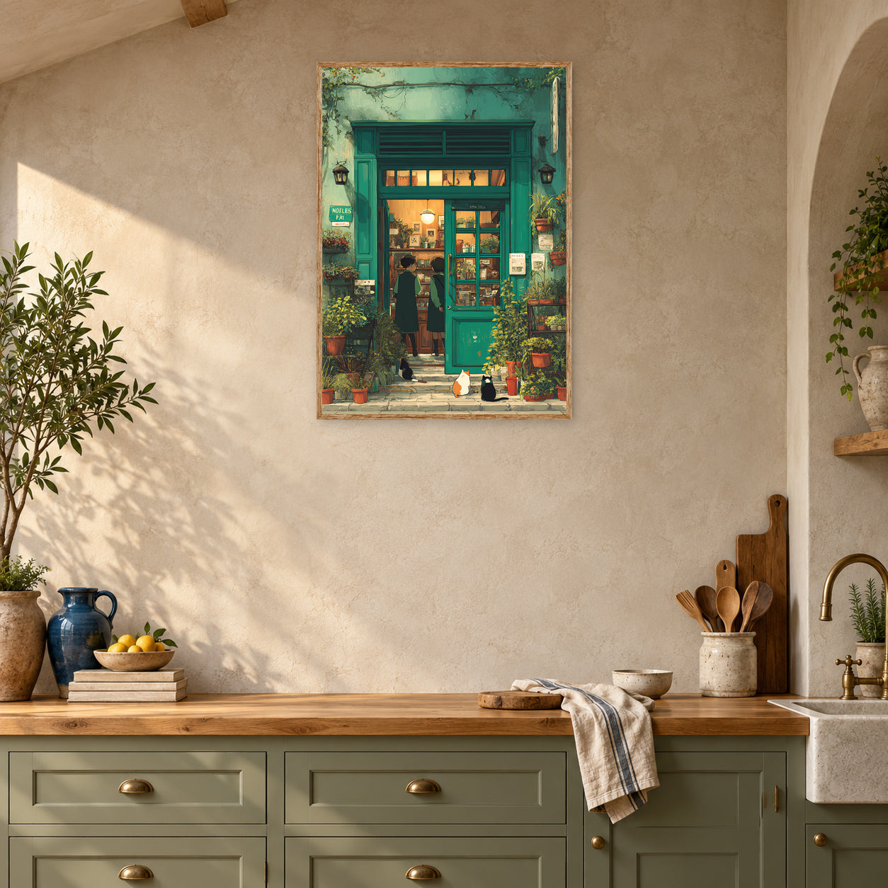 PINTURA 70 poster room mockup 2