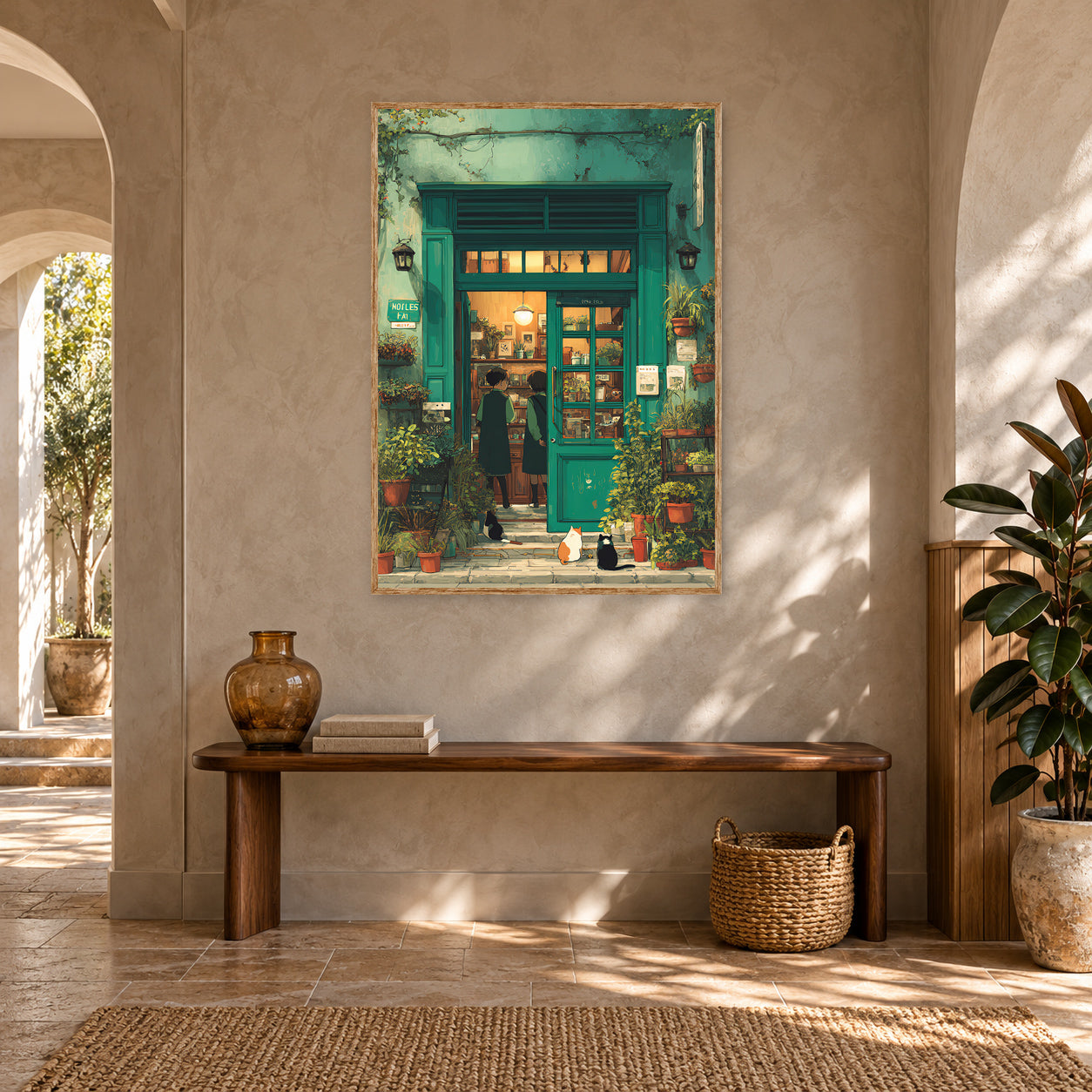 PINTURA 70 poster room mockup 5