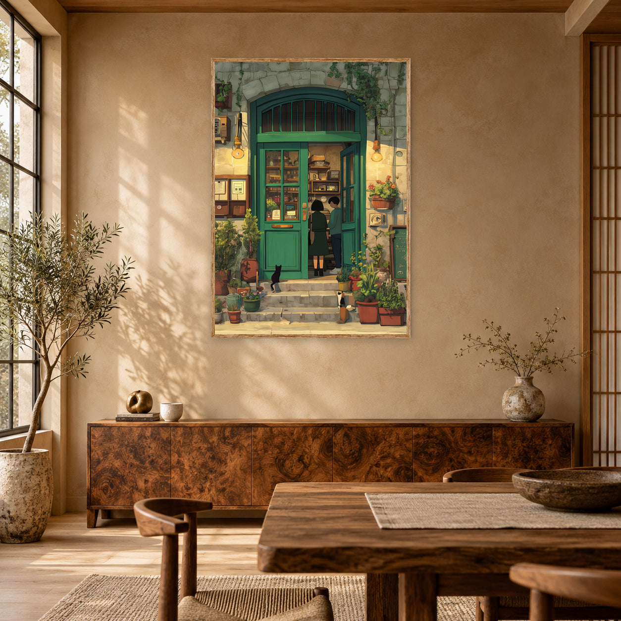 PINTURA 70 poster room mockup 5