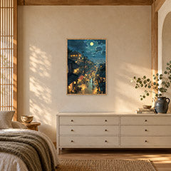 PEINTURE 70 poster room mockup 3