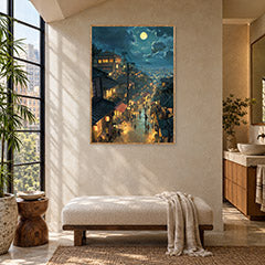 PEINTURE 70 poster room mockup 5