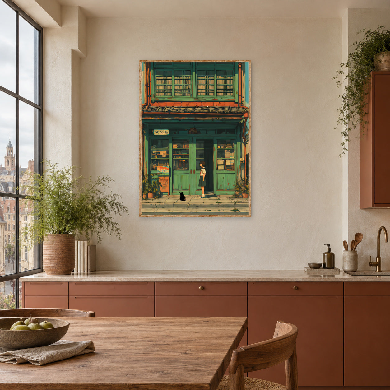 PINTURA 70 poster room mockup 4