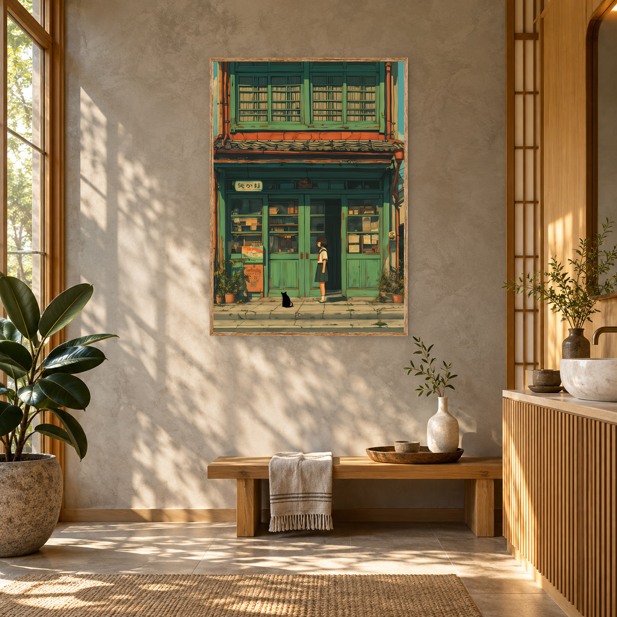 PINTURA 70 poster room mockup 5