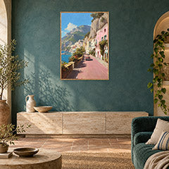 PINTURA 70 poster room mockup 2